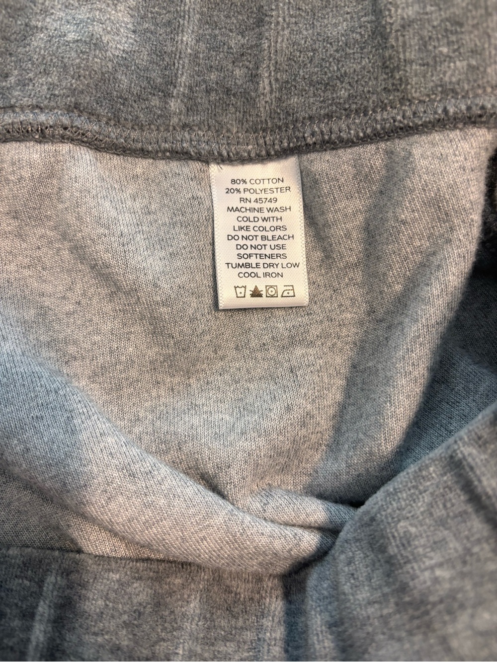 D & Co. Active EUC Gray Velour zip vest & pant Set - Picture 14 of 14